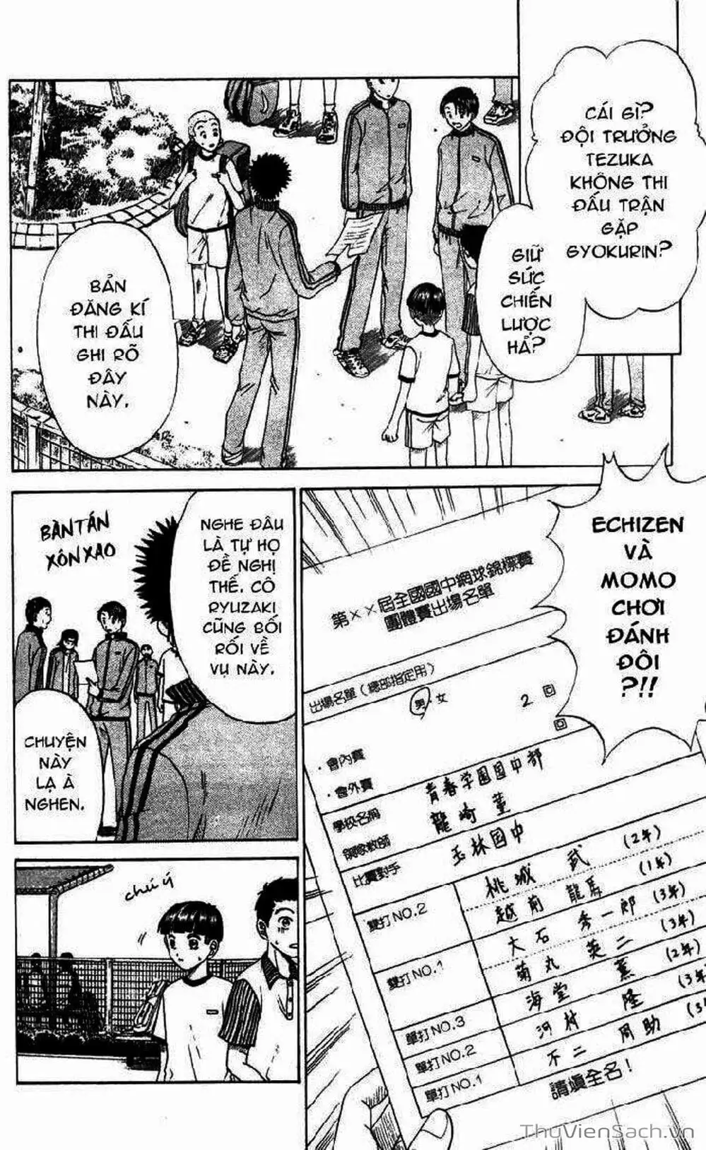 Truyện Tranh Hoàng Tử Tennis - Prince Of Tennis trang 3