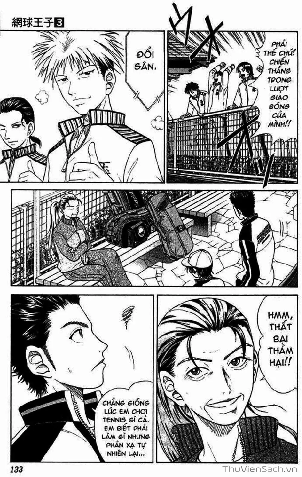 Truyện Tranh Hoàng Tử Tennis - Prince Of Tennis trang 3