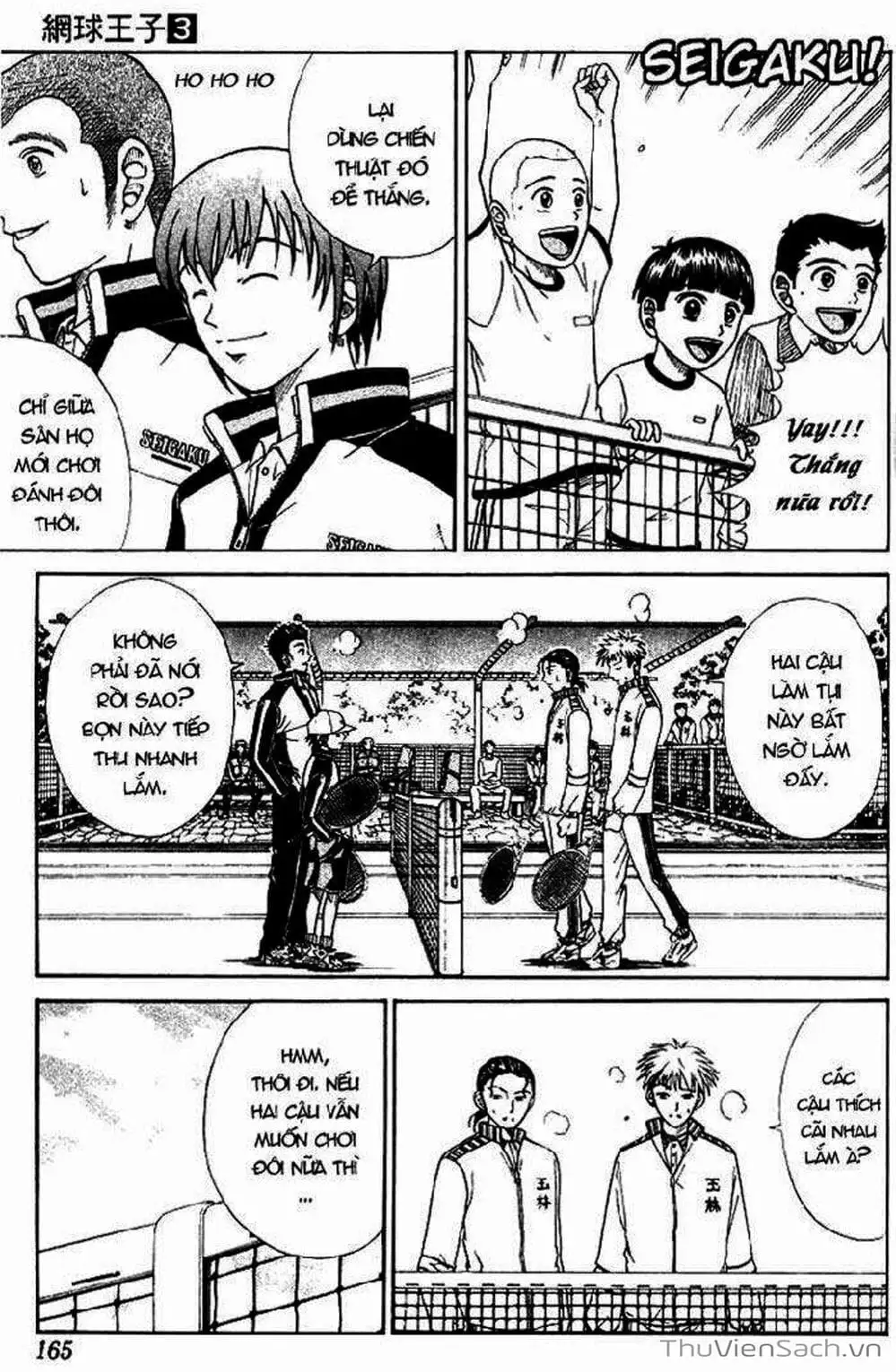 Truyện Tranh Hoàng Tử Tennis - Prince Of Tennis trang 3