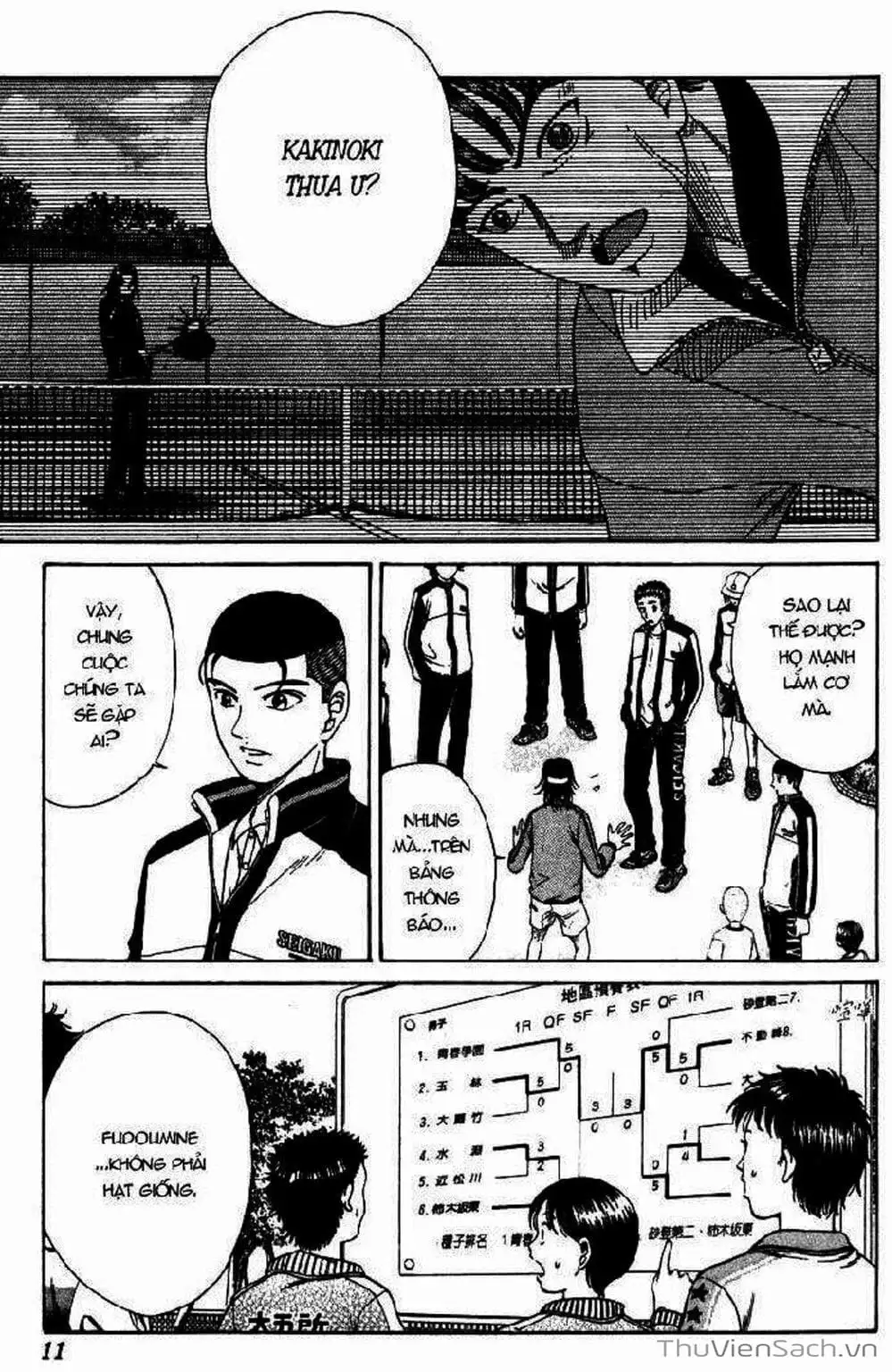 Truyện Tranh Hoàng Tử Tennis - Prince Of Tennis trang 3