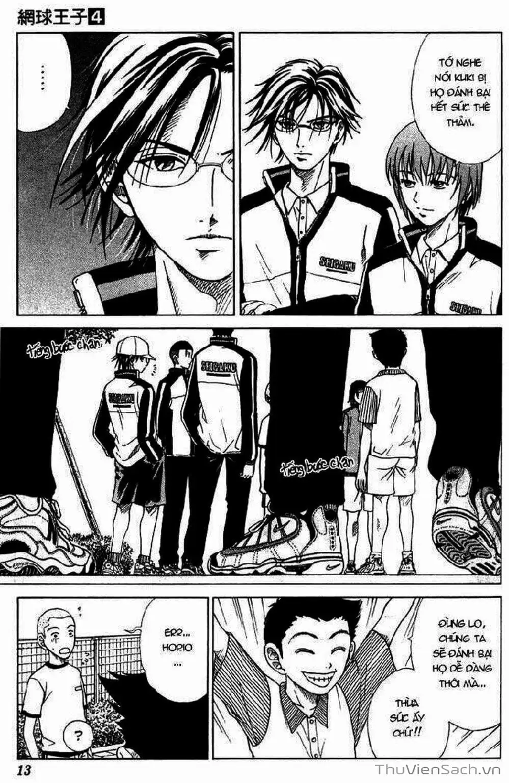 Truyện Tranh Hoàng Tử Tennis - Prince Of Tennis trang 3