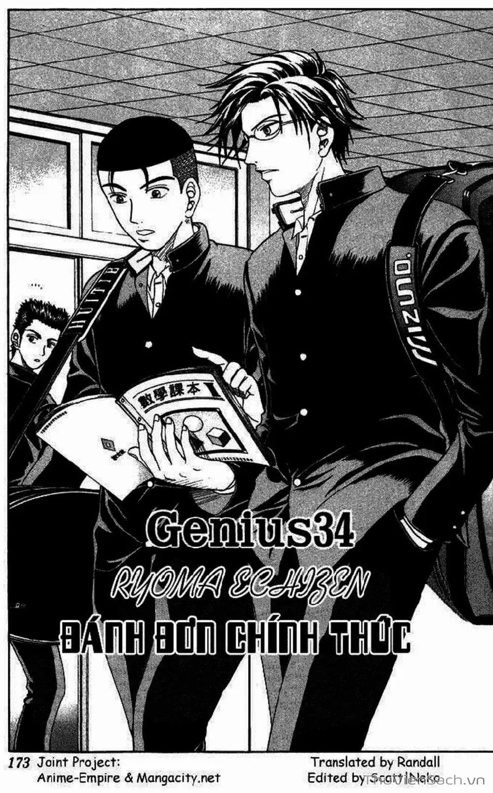 Truyện Tranh Hoàng Tử Tennis - Prince Of Tennis trang 3