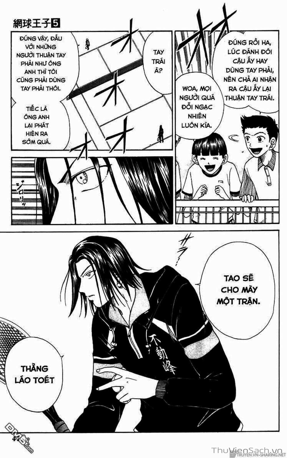 Truyện Tranh Hoàng Tử Tennis - Prince Of Tennis trang 3