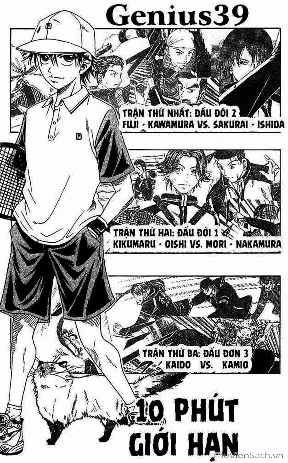 Truyện Tranh Hoàng Tử Tennis - Prince Of Tennis trang 3