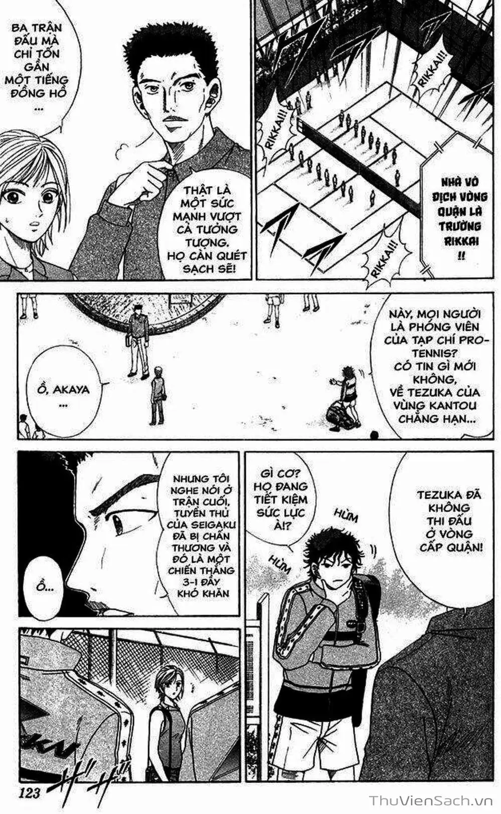 Truyện Tranh Hoàng Tử Tennis - Prince Of Tennis trang 3