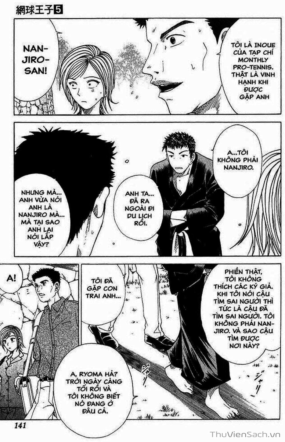 Truyện Tranh Hoàng Tử Tennis - Prince Of Tennis trang 3