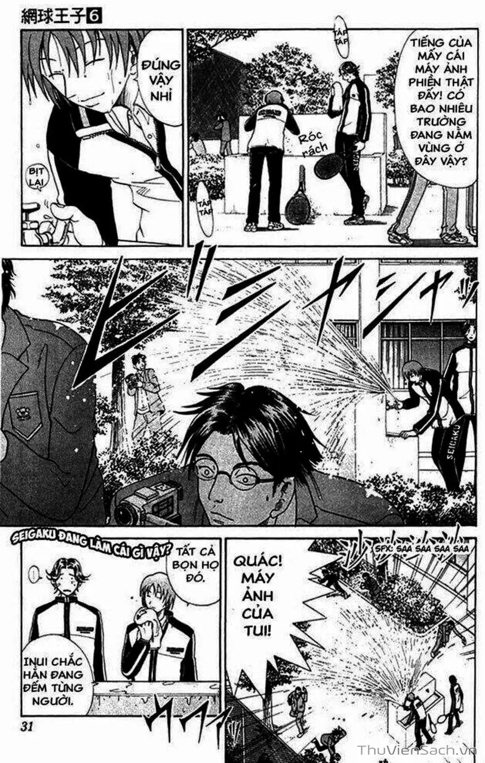 Truyện Tranh Hoàng Tử Tennis - Prince Of Tennis trang 3