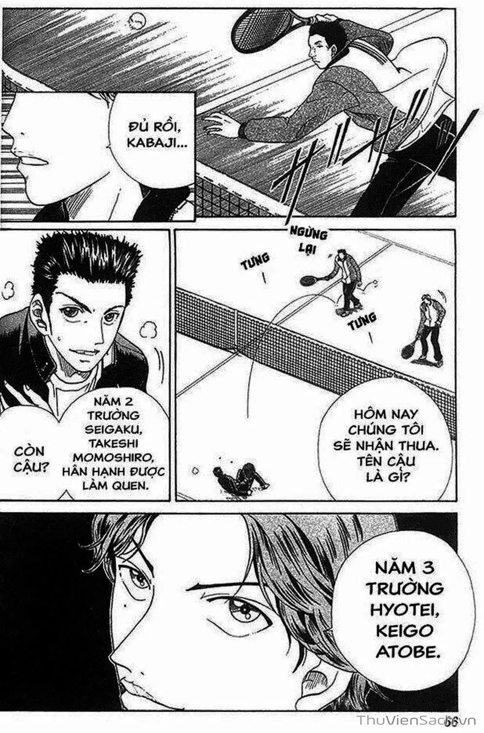 Truyện Tranh Hoàng Tử Tennis - Prince Of Tennis trang 3
