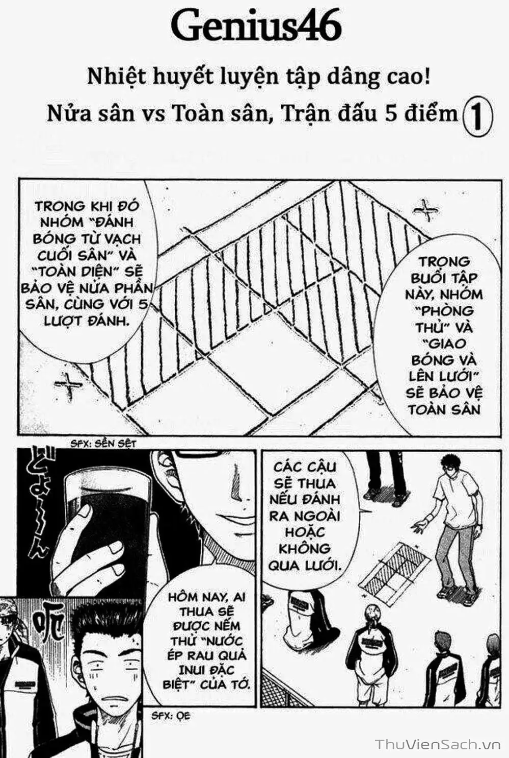 Truyện Tranh Hoàng Tử Tennis - Prince Of Tennis trang 3