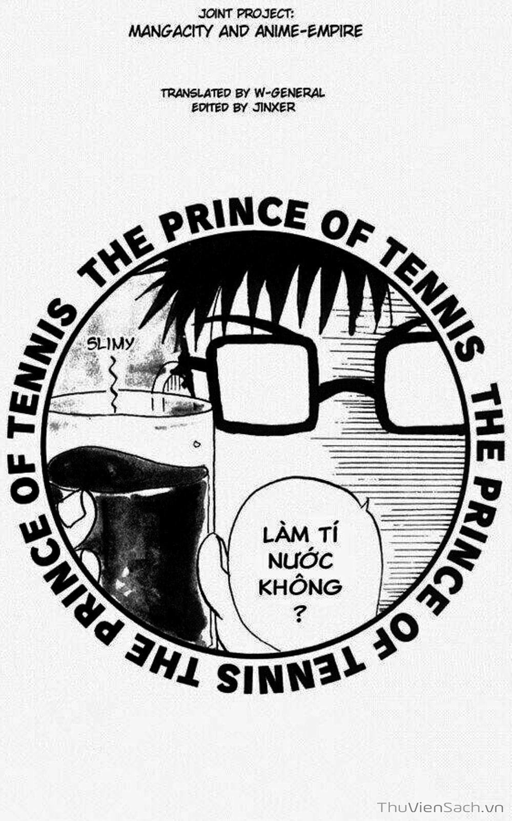 Truyện Tranh Hoàng Tử Tennis - Prince Of Tennis trang 3