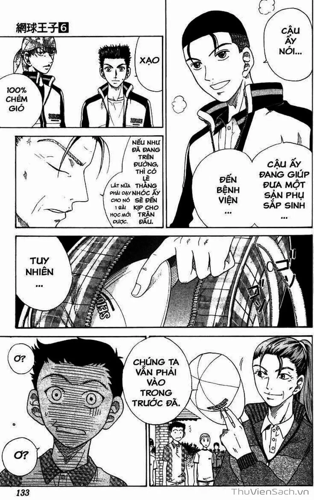 Truyện Tranh Hoàng Tử Tennis - Prince Of Tennis trang 3