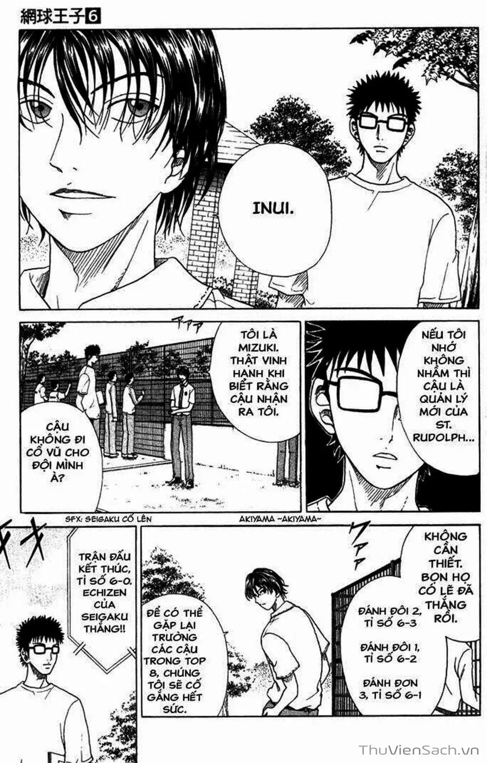 Truyện Tranh Hoàng Tử Tennis - Prince Of Tennis trang 3