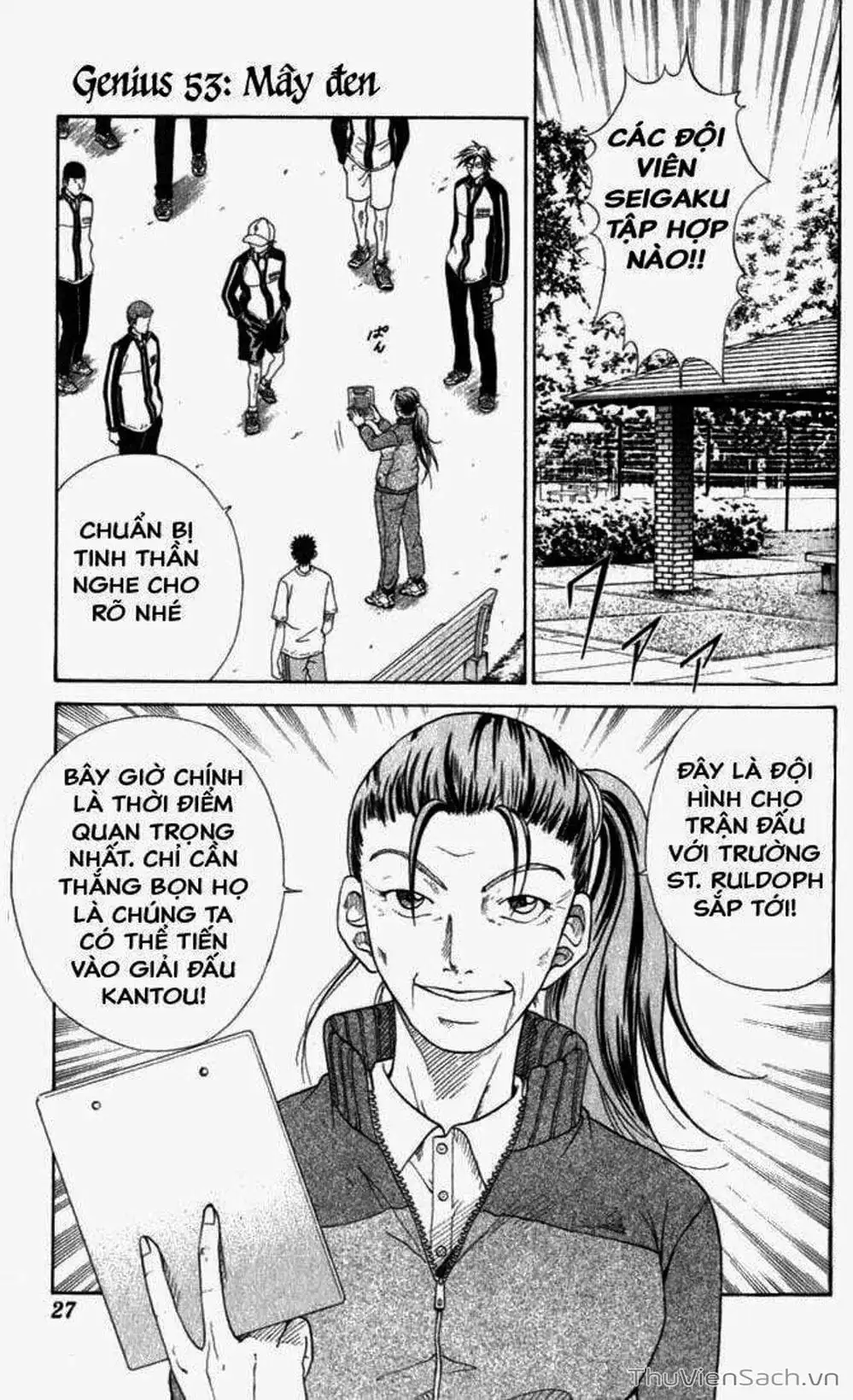 Truyện Tranh Hoàng Tử Tennis - Prince Of Tennis trang 3