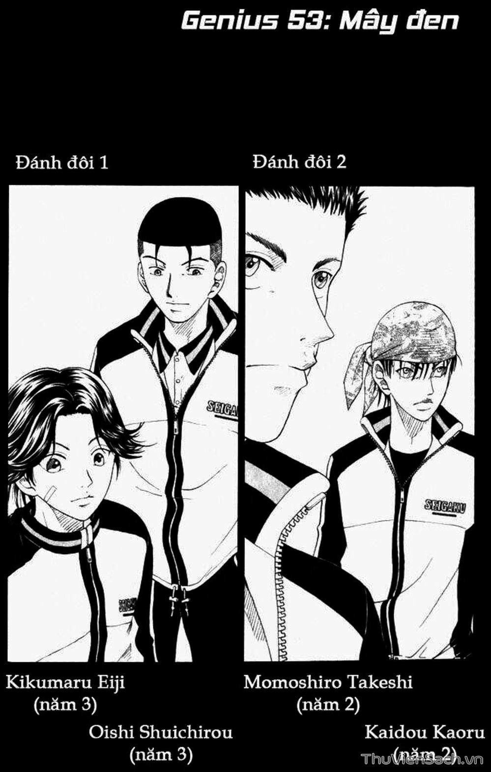 Truyện Tranh Hoàng Tử Tennis - Prince Of Tennis trang 3