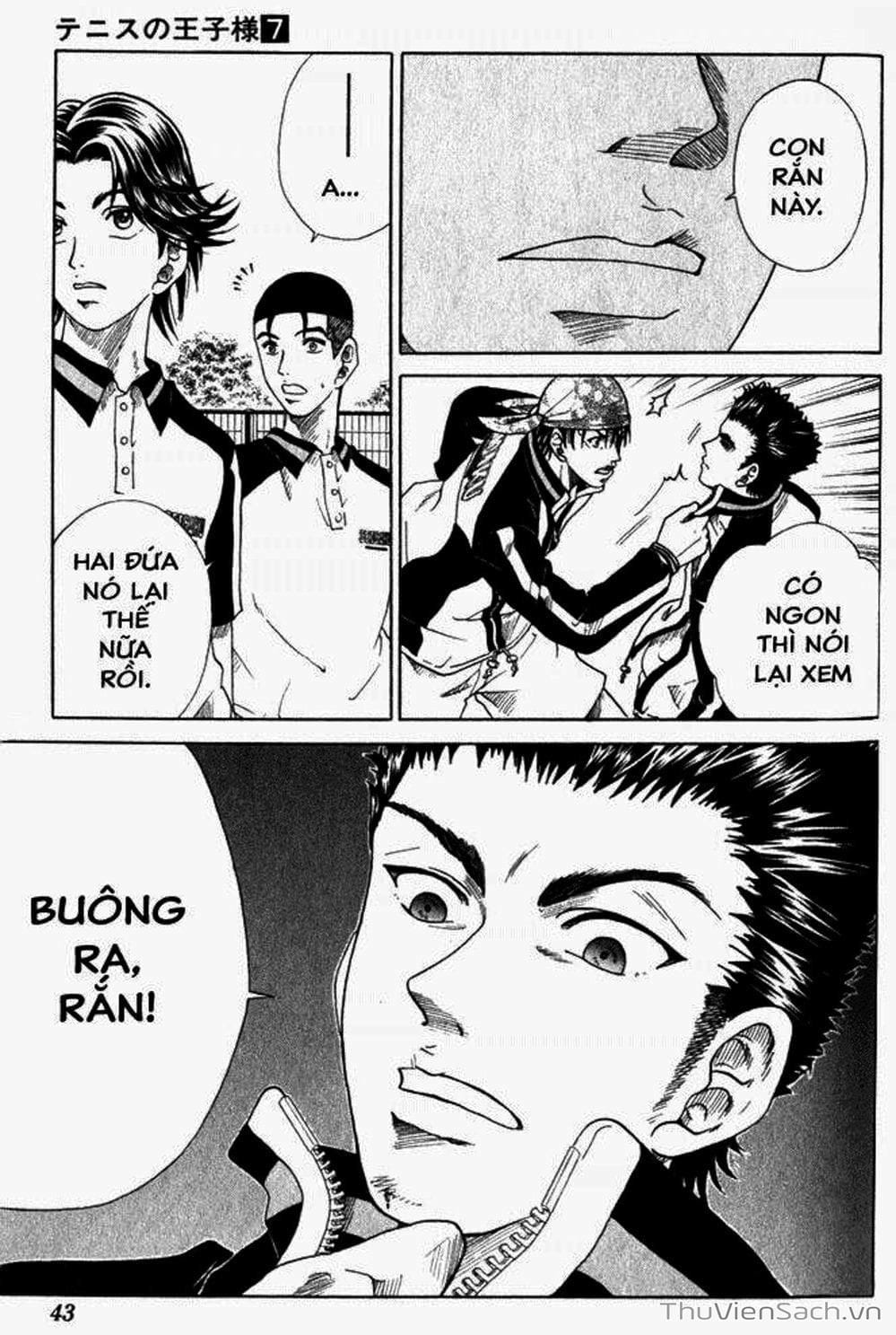 Truyện Tranh Hoàng Tử Tennis - Prince Of Tennis trang 3