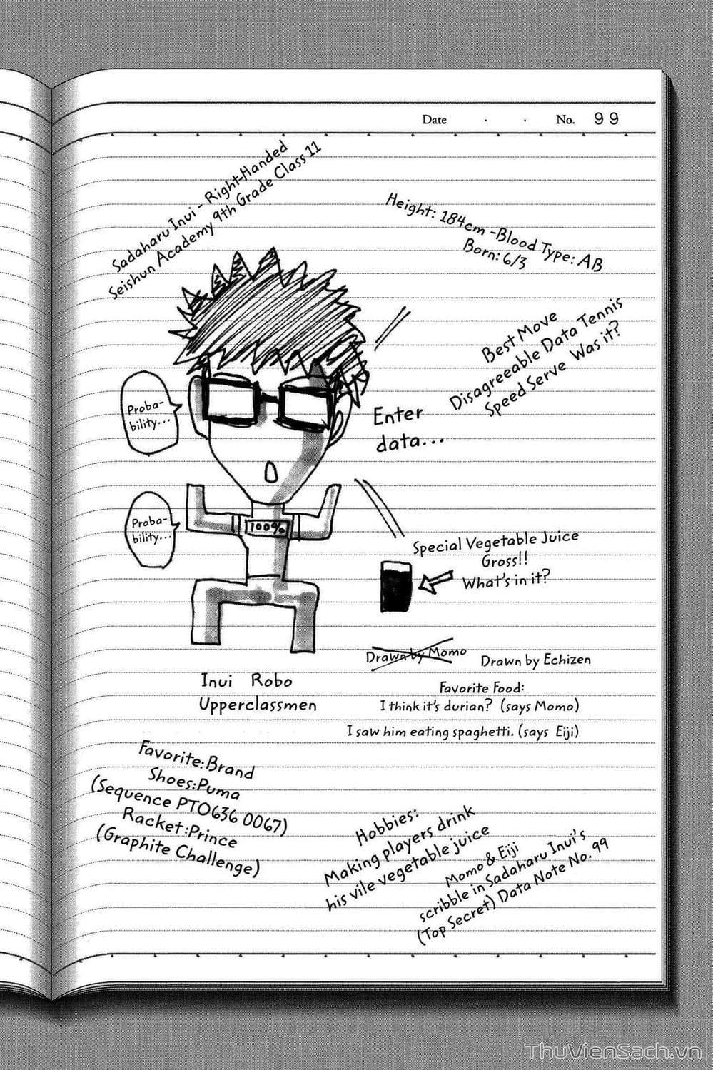 Truyện Tranh Hoàng Tử Tennis - Prince Of Tennis trang 3