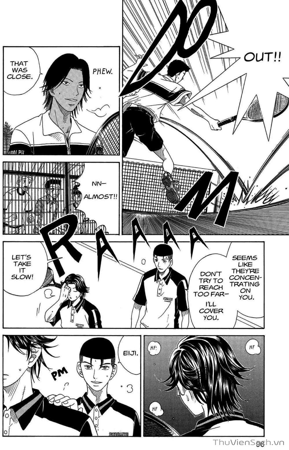 Truyện Tranh Hoàng Tử Tennis - Prince Of Tennis trang 3