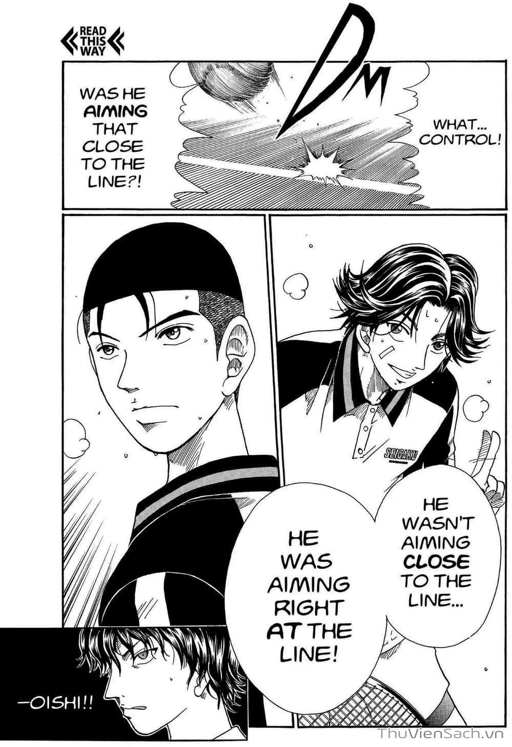 Truyện Tranh Hoàng Tử Tennis - Prince Of Tennis trang 3