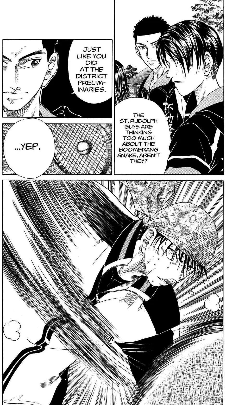 Truyện Tranh Hoàng Tử Tennis - Prince Of Tennis trang 3