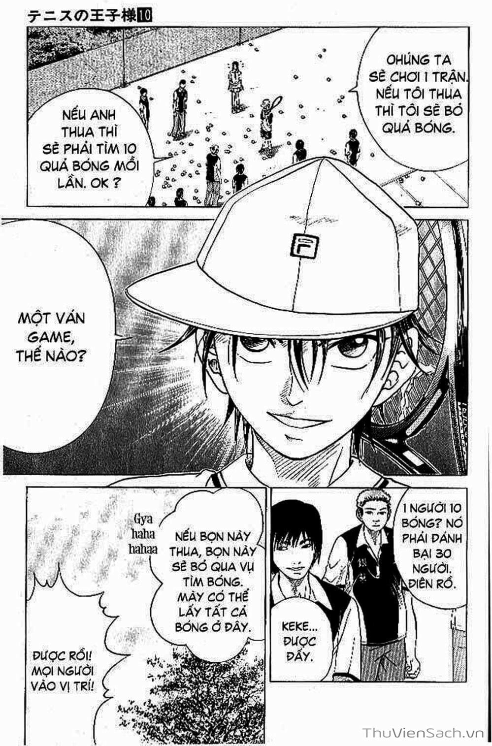 Truyện Tranh Hoàng Tử Tennis - Prince Of Tennis trang 3