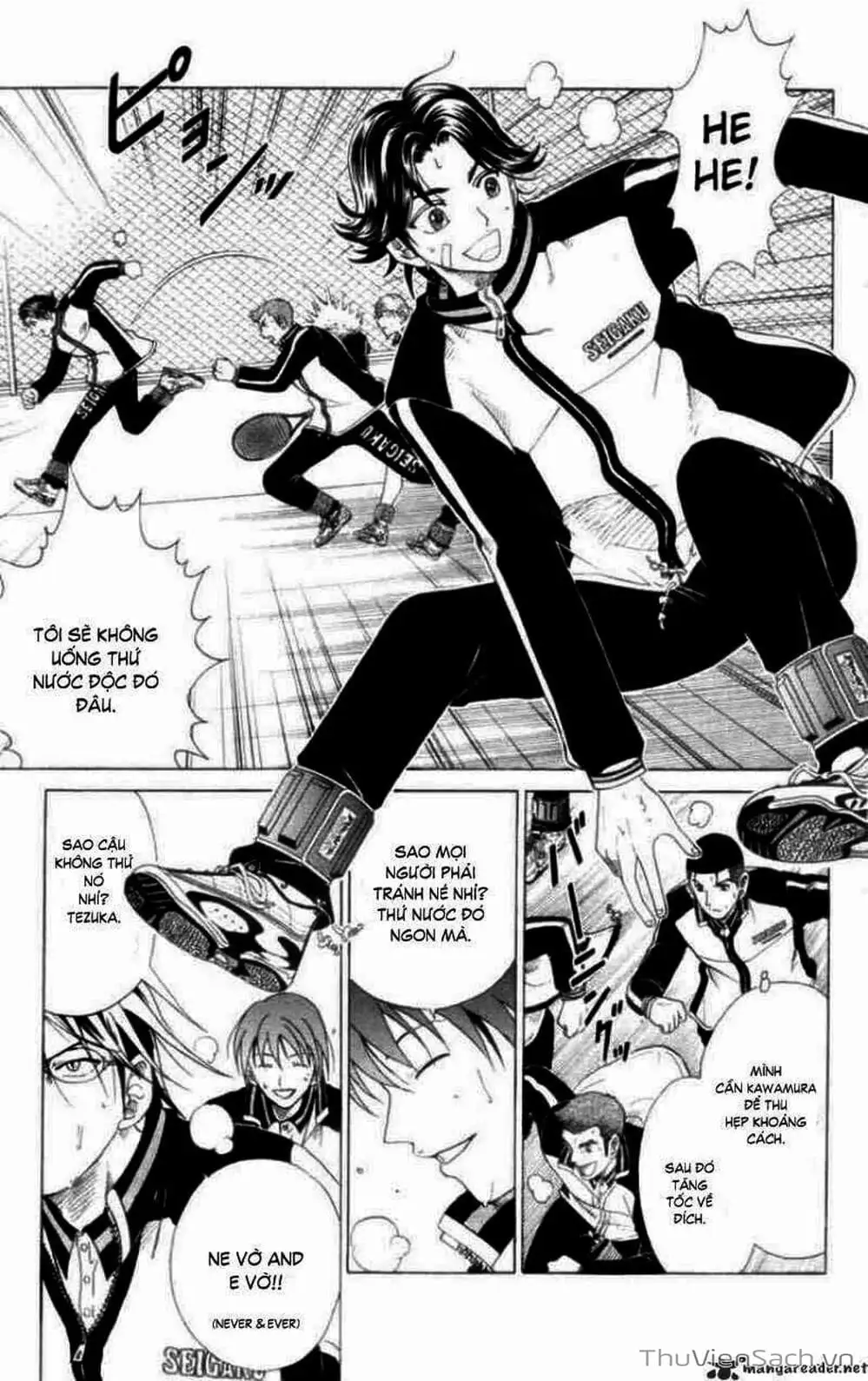 Truyện Tranh Hoàng Tử Tennis - Prince Of Tennis trang 3