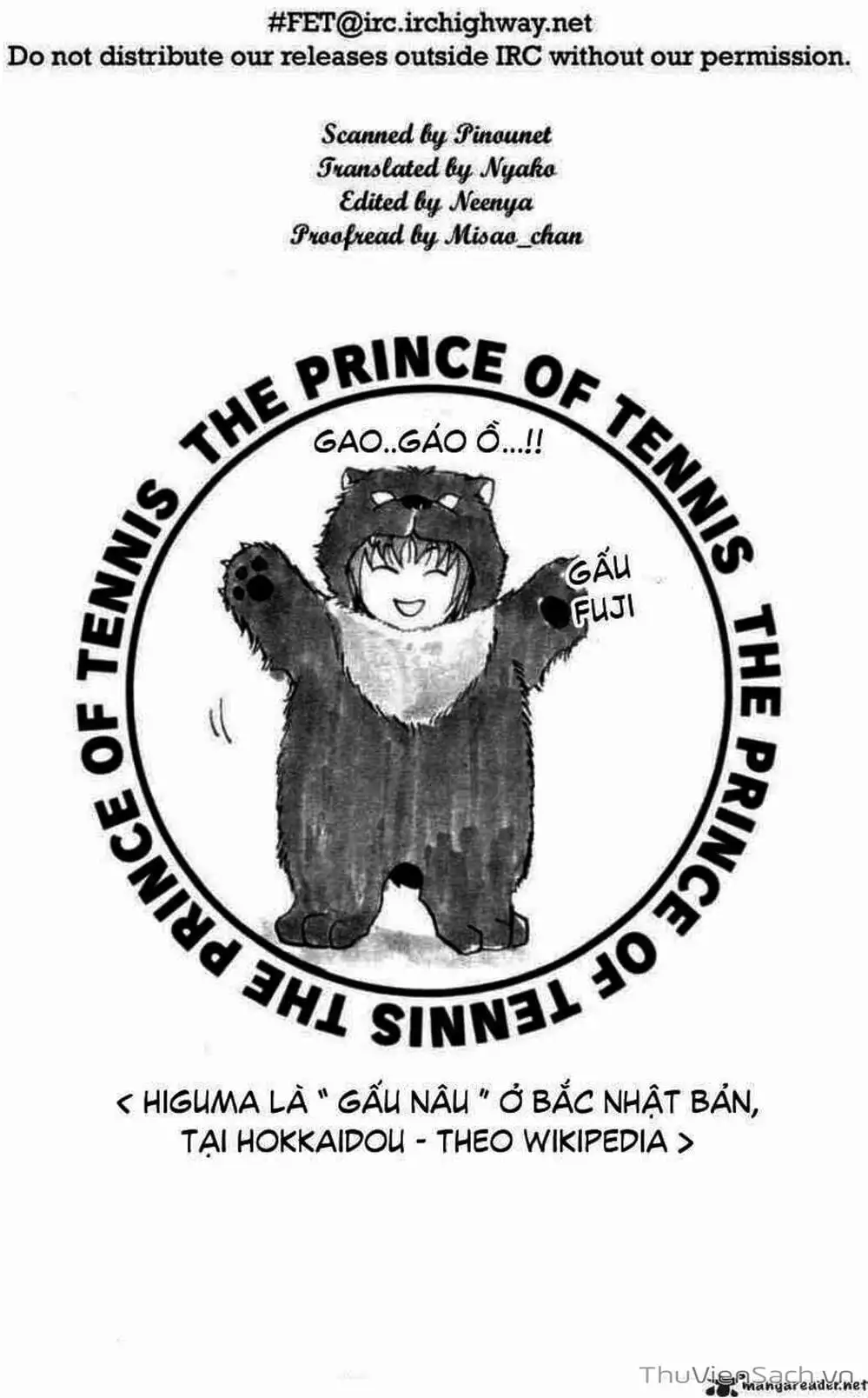 Truyện Tranh Hoàng Tử Tennis - Prince Of Tennis trang 3