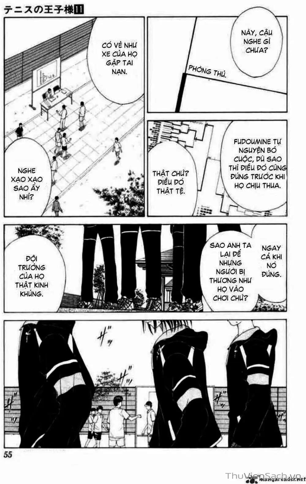 Truyện Tranh Hoàng Tử Tennis - Prince Of Tennis trang 3