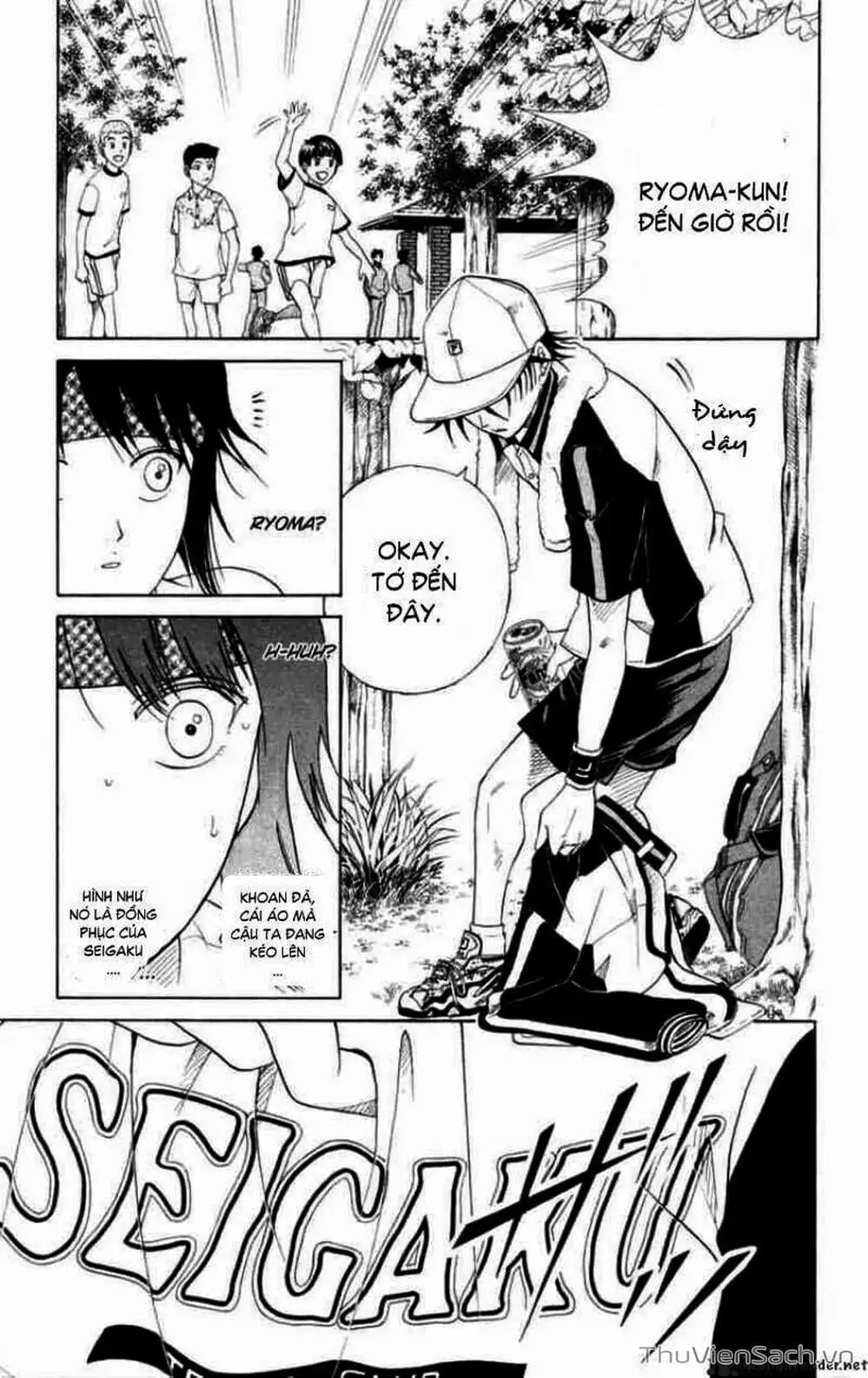 Truyện Tranh Hoàng Tử Tennis - Prince Of Tennis trang 3