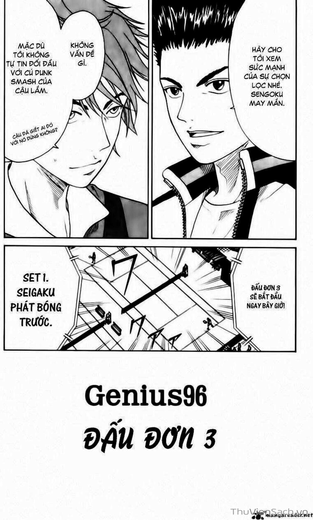 Truyện Tranh Hoàng Tử Tennis - Prince Of Tennis trang 3