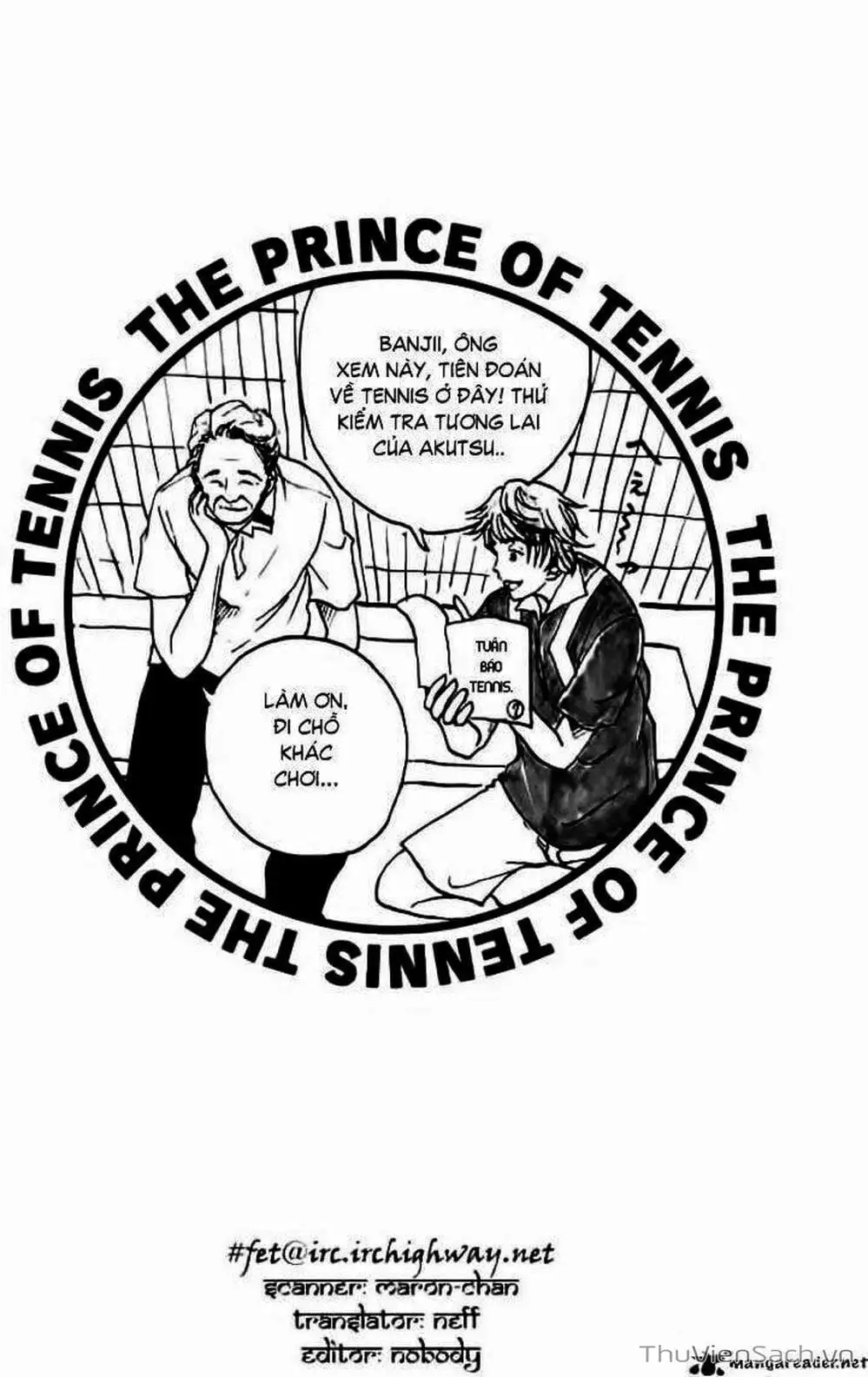 Truyện Tranh Hoàng Tử Tennis - Prince Of Tennis trang 3