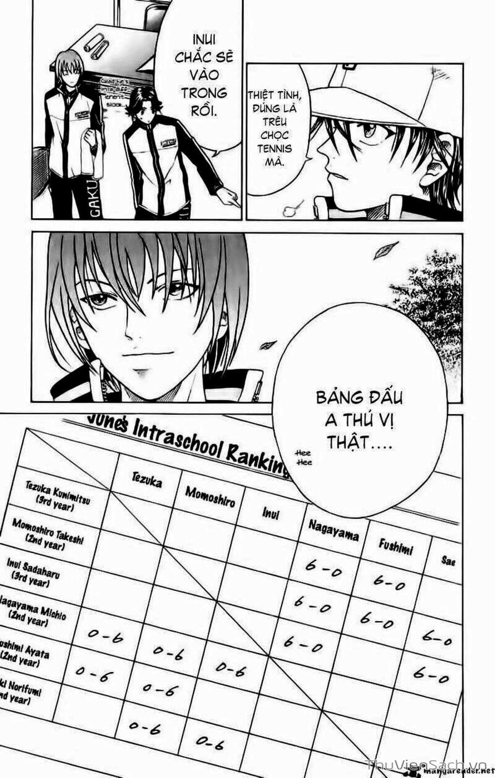 Truyện Tranh Hoàng Tử Tennis - Prince Of Tennis trang 3