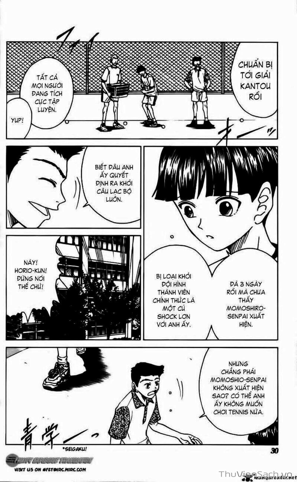 Truyện Tranh Hoàng Tử Tennis - Prince Of Tennis trang 3