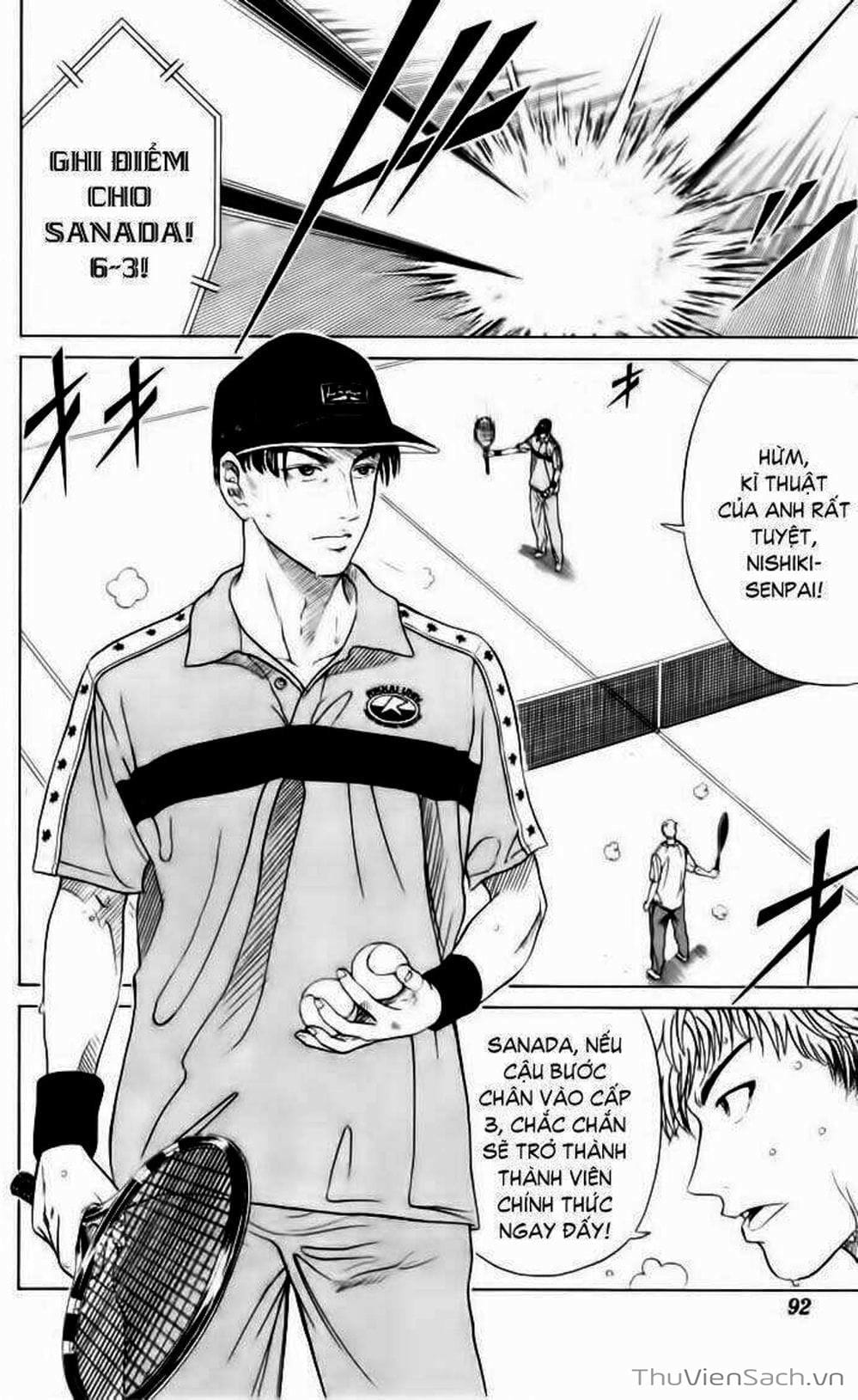 Truyện Tranh Hoàng Tử Tennis - Prince Of Tennis trang 3