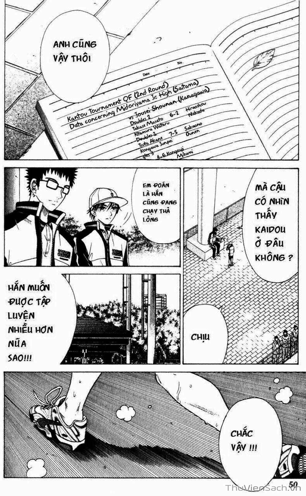 Truyện Tranh Hoàng Tử Tennis - Prince Of Tennis trang 3