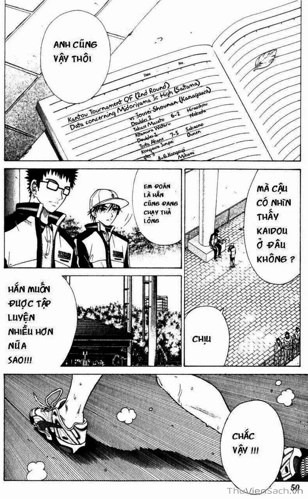 Truyện Tranh Hoàng Tử Tennis - Prince Of Tennis trang 3