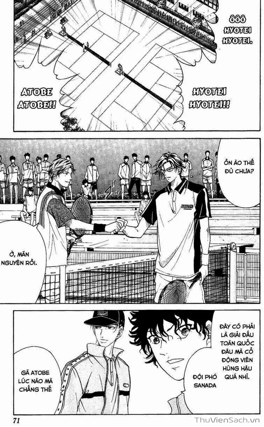 Truyện Tranh Hoàng Tử Tennis - Prince Of Tennis trang 3