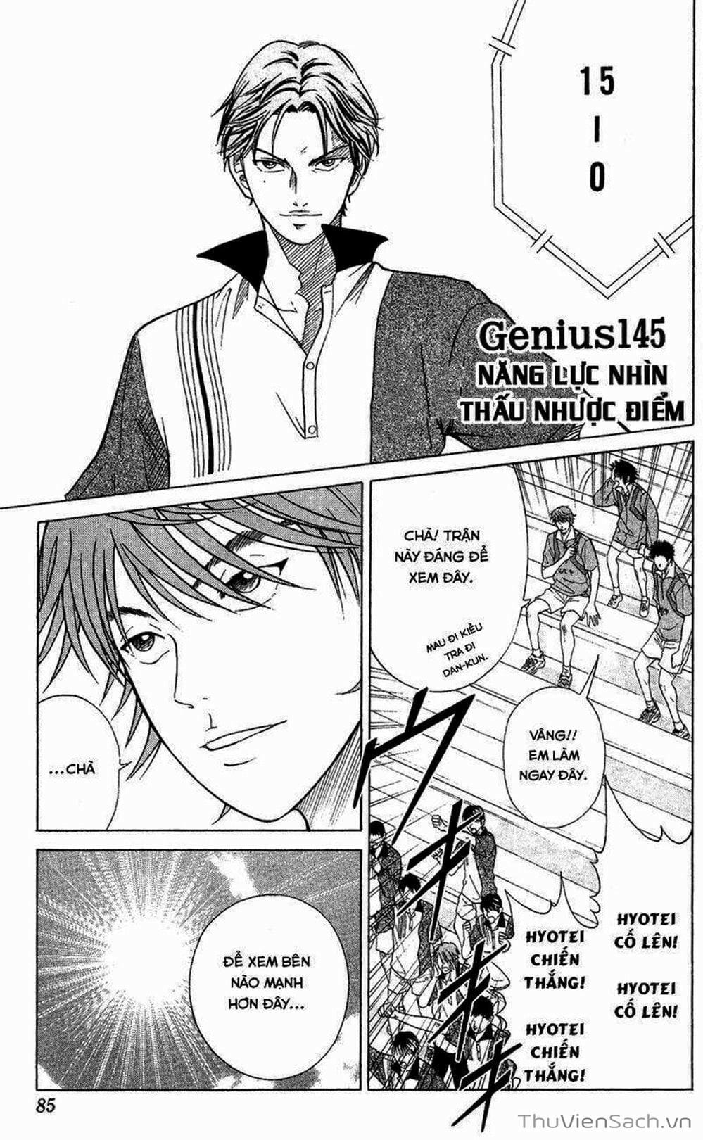 Truyện Tranh Hoàng Tử Tennis - Prince Of Tennis trang 3