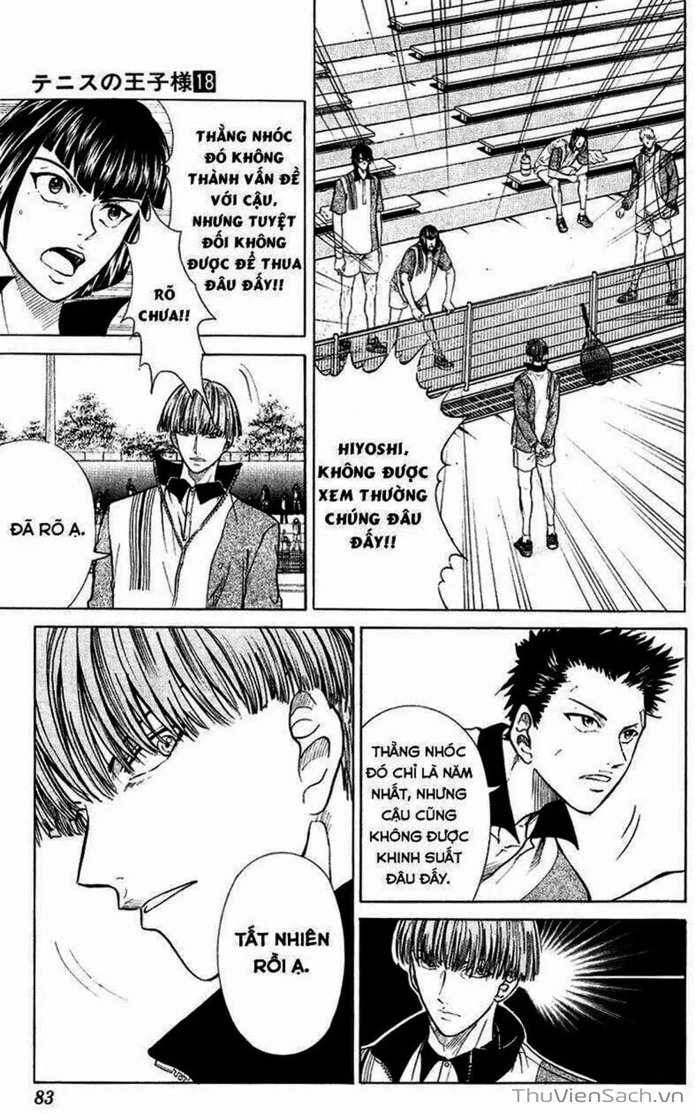 Truyện Tranh Hoàng Tử Tennis - Prince Of Tennis trang 3