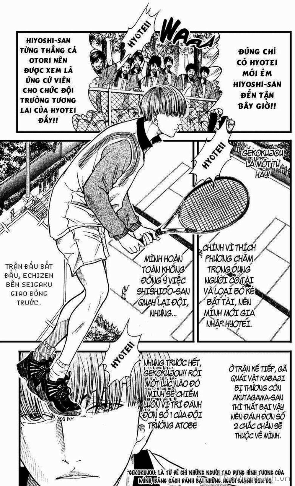Truyện Tranh Hoàng Tử Tennis - Prince Of Tennis trang 3