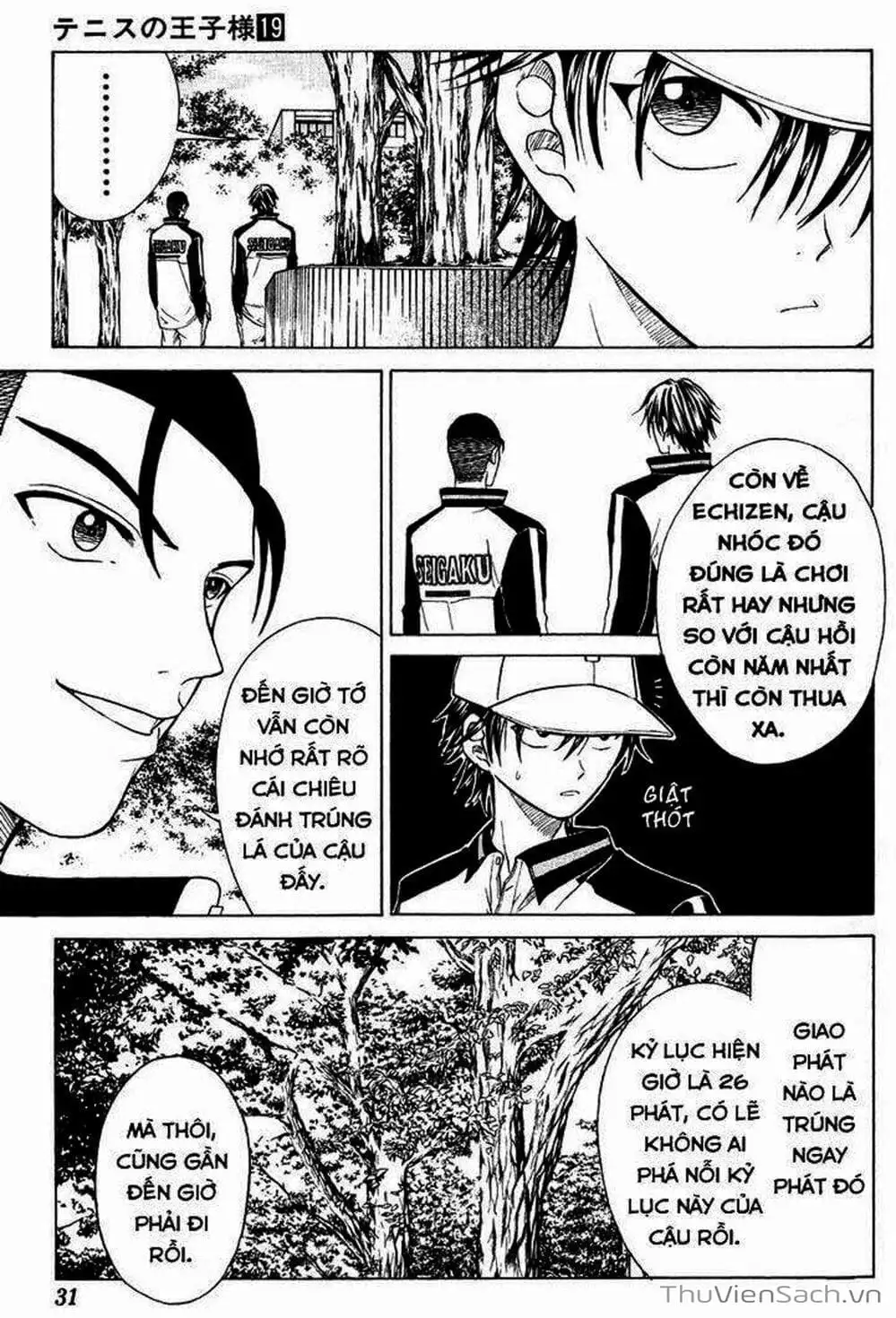 Truyện Tranh Hoàng Tử Tennis - Prince Of Tennis trang 3