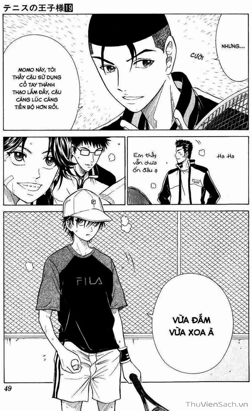Truyện Tranh Hoàng Tử Tennis - Prince Of Tennis trang 3