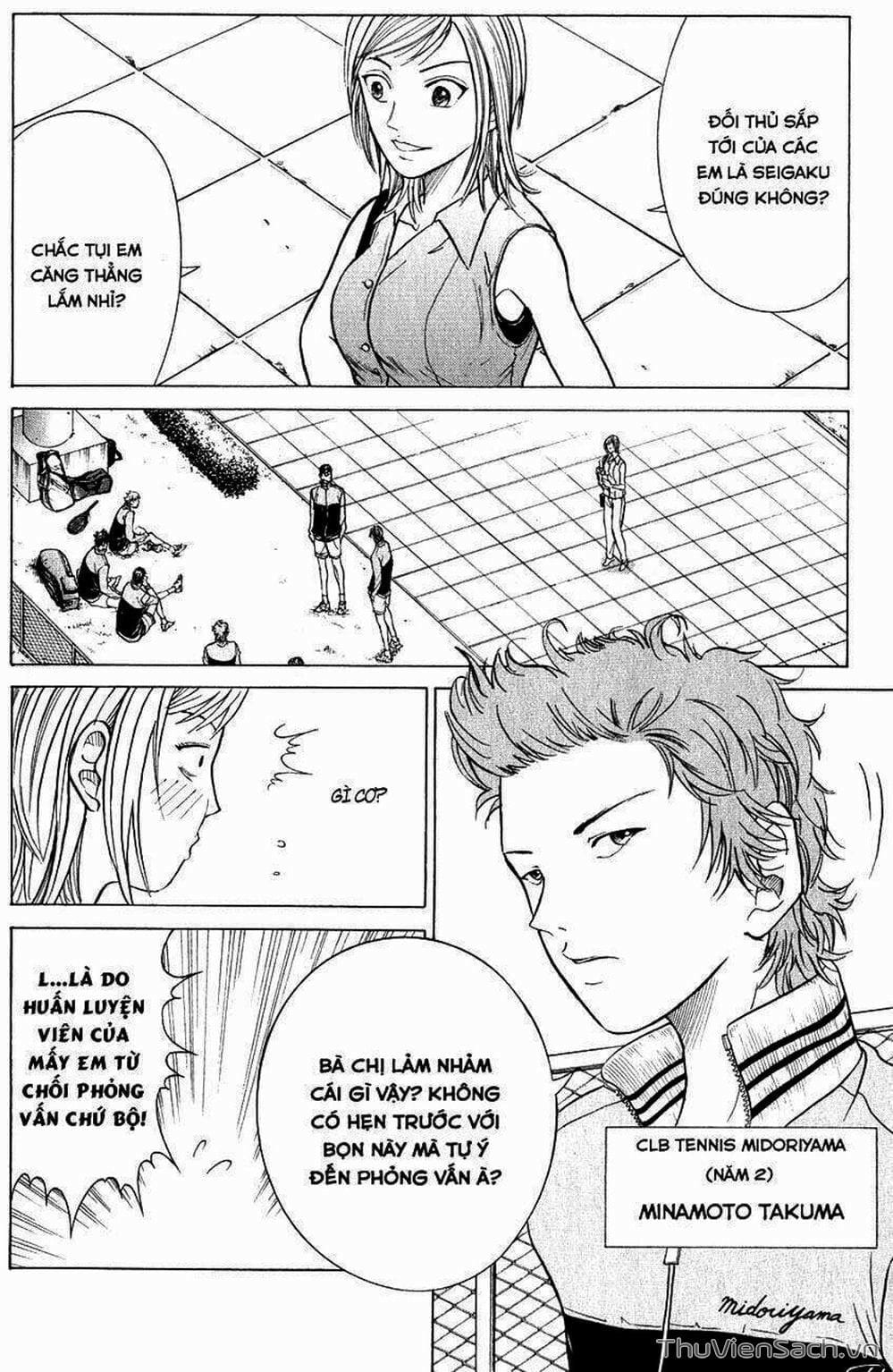 Truyện Tranh Hoàng Tử Tennis - Prince Of Tennis trang 3
