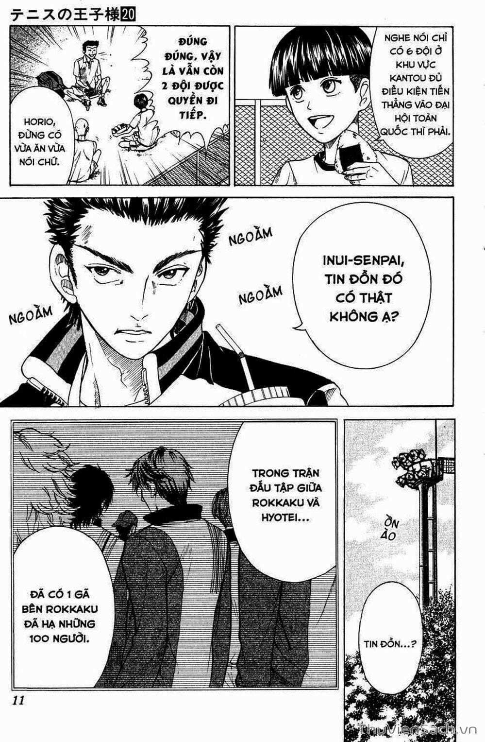 Truyện Tranh Hoàng Tử Tennis - Prince Of Tennis trang 3