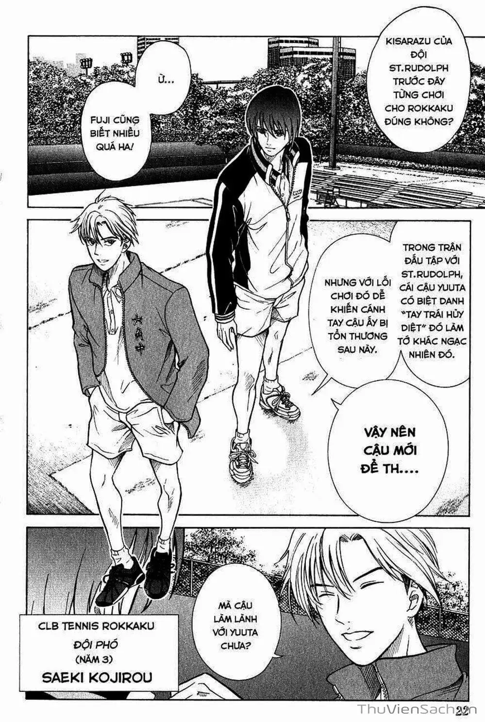 Truyện Tranh Hoàng Tử Tennis - Prince Of Tennis trang 3