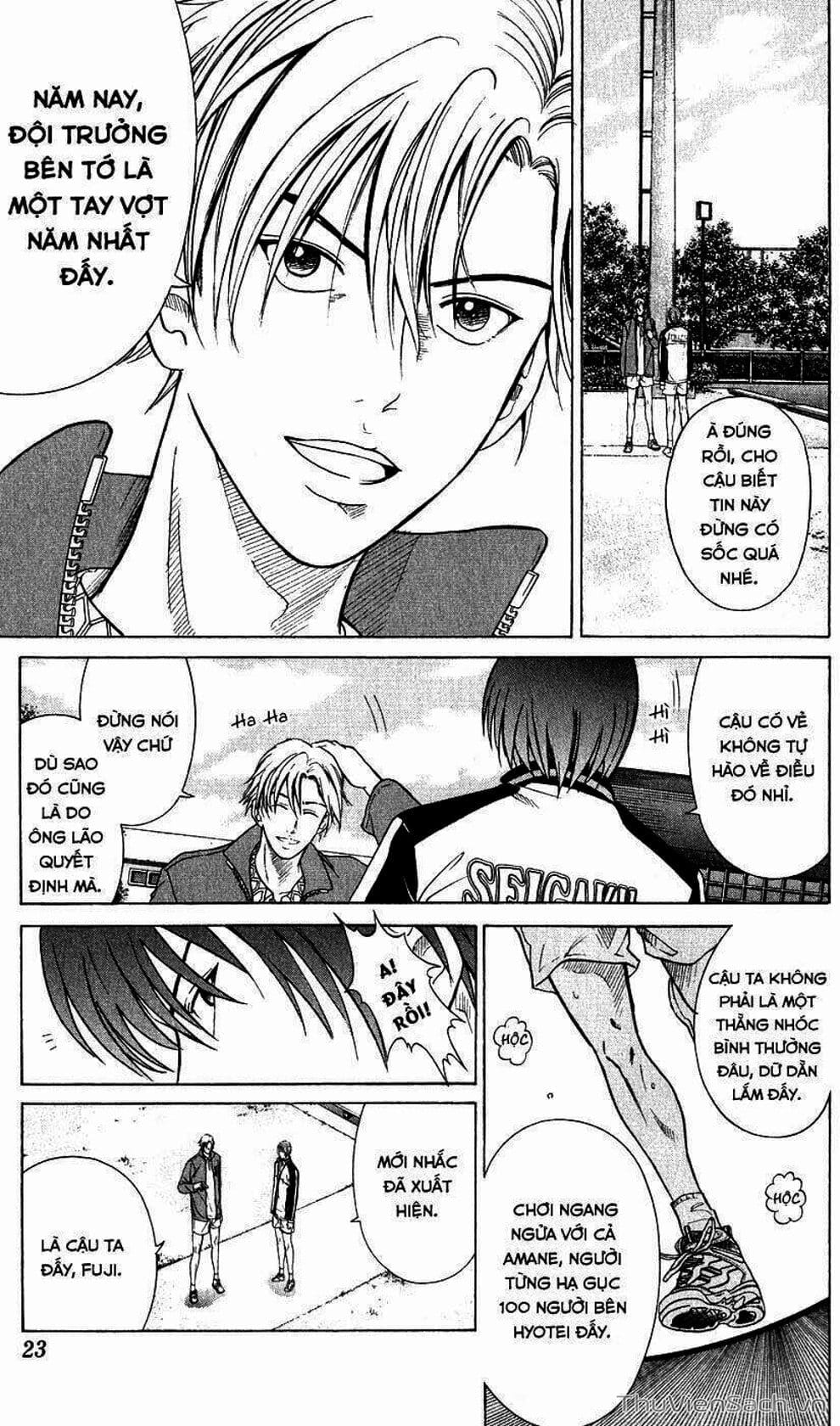 Truyện Tranh Hoàng Tử Tennis - Prince Of Tennis trang 3