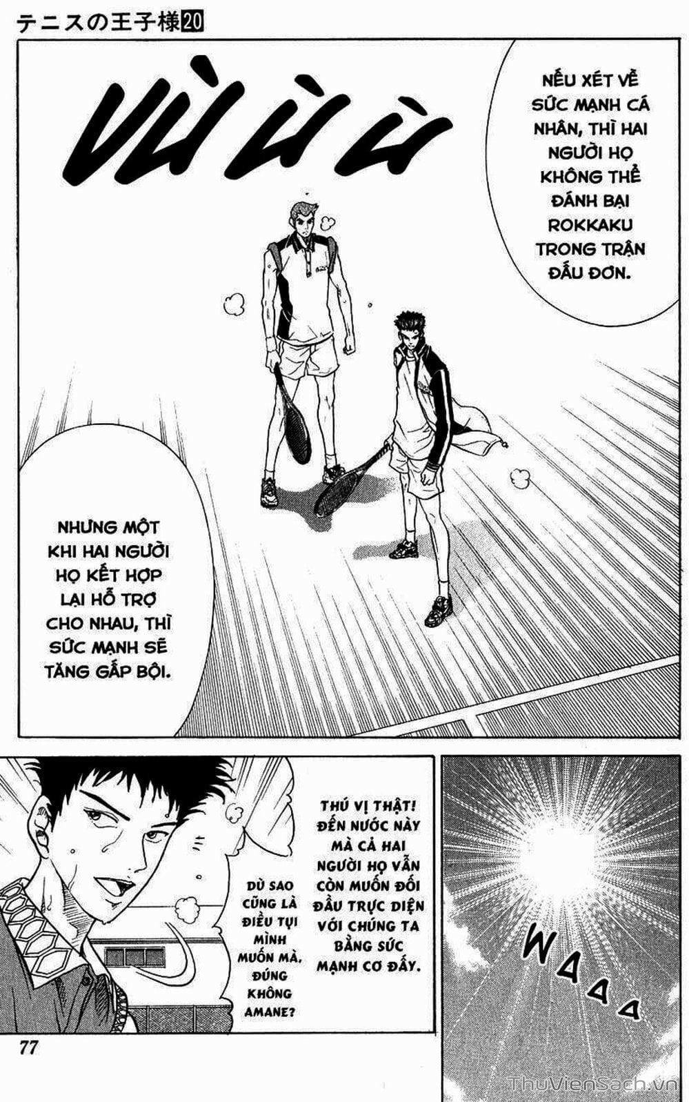Truyện Tranh Hoàng Tử Tennis - Prince Of Tennis trang 3