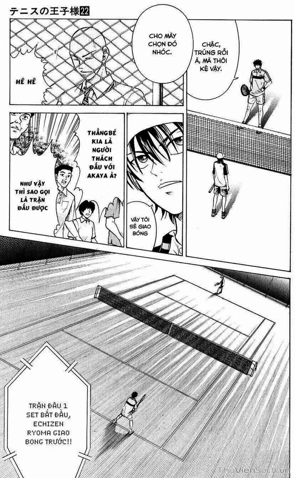 Truyện Tranh Hoàng Tử Tennis - Prince Of Tennis trang 3