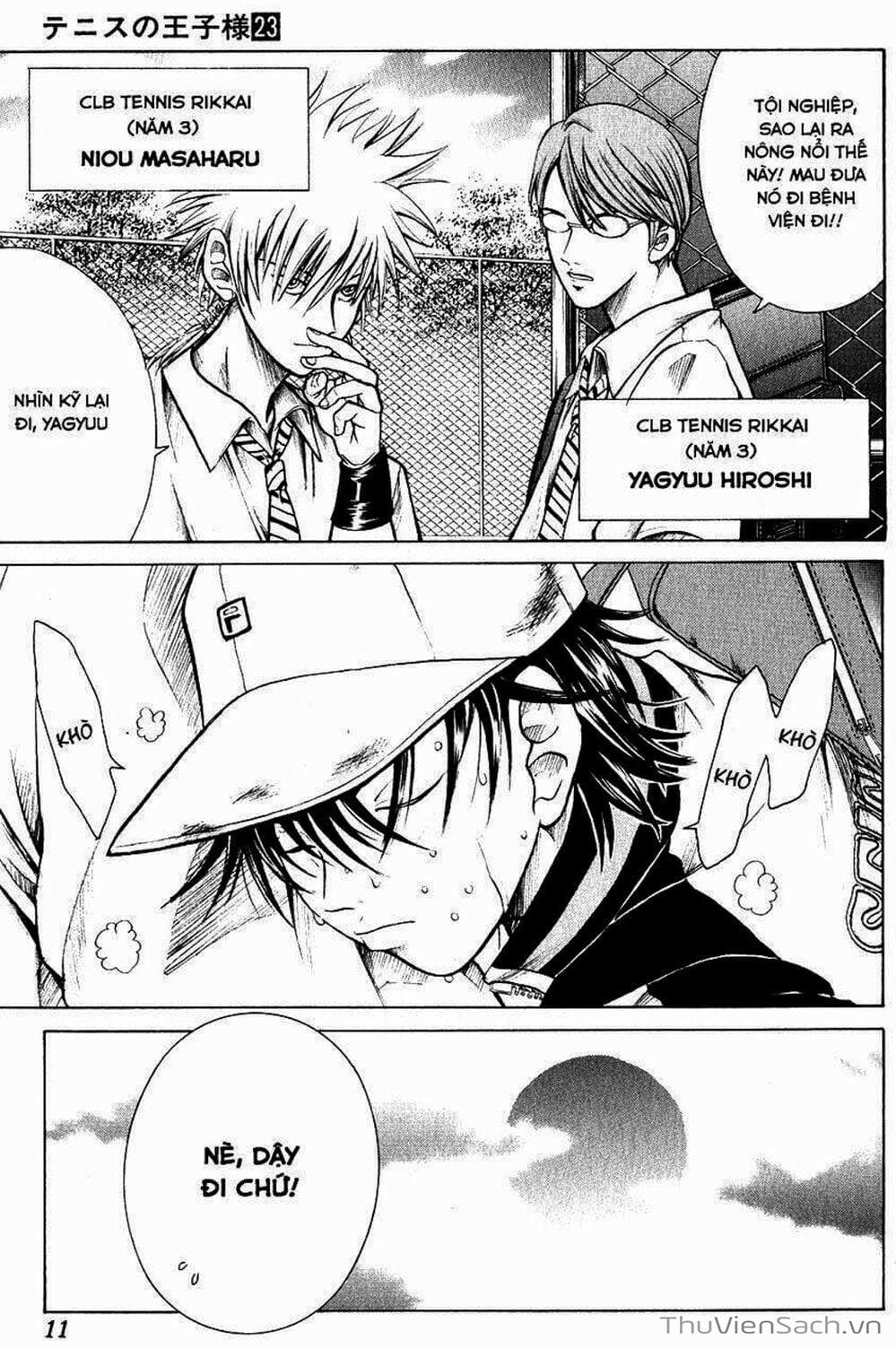 Truyện Tranh Hoàng Tử Tennis - Prince Of Tennis trang 3