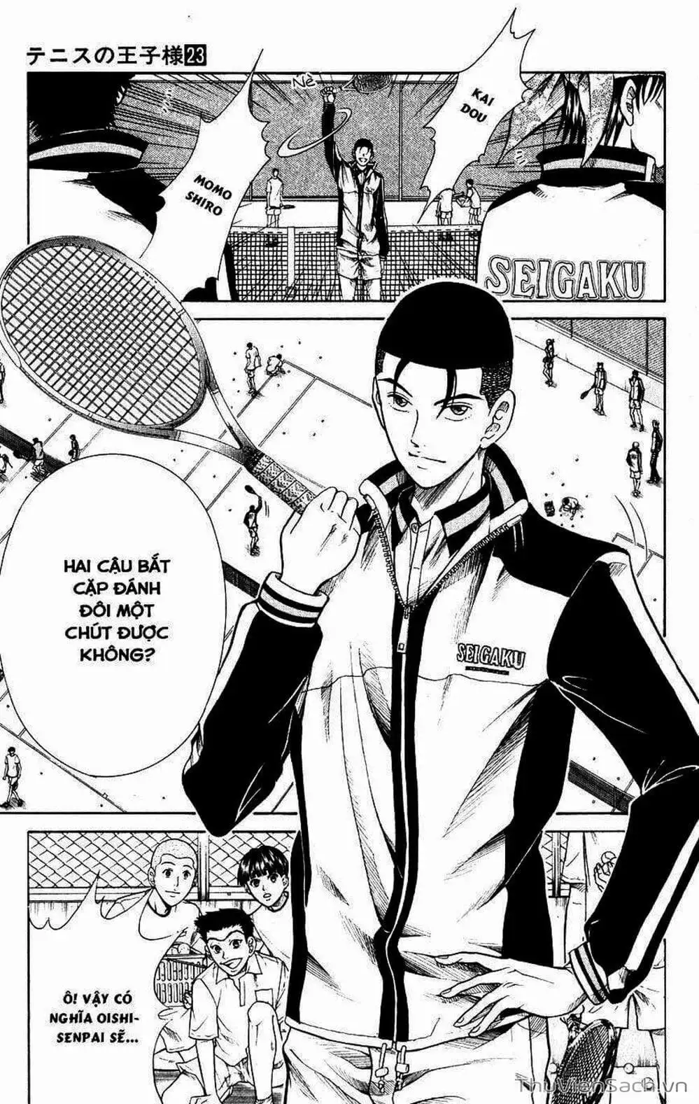 Truyện Tranh Hoàng Tử Tennis - Prince Of Tennis trang 3