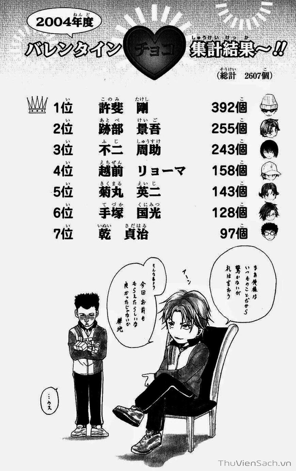 Truyện Tranh Hoàng Tử Tennis - Prince Of Tennis trang 3